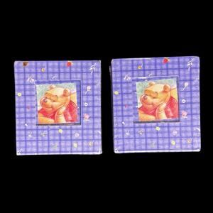Two Vintage Y2K Disney Winnie the Pooh Simply Pooh Possibly Photo Albums